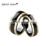 Coolman Newest Zirconia Ceramic Ring Wedding Ring Moroccan Black Ceramic Ring Ceramic Jewelry Designs thumbnail-2