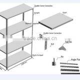 Hot sell cheapest light duty angle rack, warehouse angle rack, rivet racking