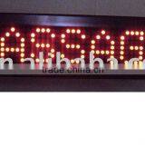 One Line Led Moving Sign,8 Characters With 53mm High Font;P7.62mm;Pixel Resolution:7*50;100*440*34mm (HH*WW*DD)