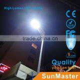 All in One Solar Street Light, Integrated Solar LED Lamp, 20W 30W 60W, CE RoHS FCC Approved