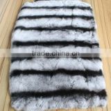 Factory Direct Sale Luxurious Fashion Chinchilla Fur Rex Rabbit Fur Pelts for Sale