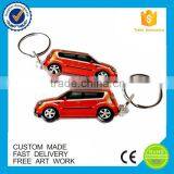 Manufacture Car Shape Cheap Acrylic Custom Keychain