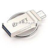 EAGET V90 2nd Gen 64GB USB 3.0 Micro USB OTG Flash Drive for Smartphones New thumbnail-1