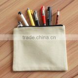 High Quality Recycled Small Canvas Zipper Bag