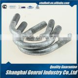 High strength Gr5.8 Cr10B38 U bolt pipe clamp specifications