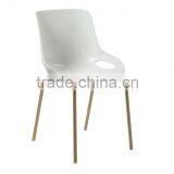 2014 Hot Sale White Stackable Plastic Chair Weight HC-N020 thumbnail-1