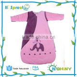 Colorful Velvet Baby Sleeping Wear Winter with embroidery design