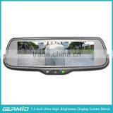 7.3 Inch Car Mirror Link Full Screen Rear View Mirror Monitor With Full hd Dslr Lcd Monitor thumbnail-3