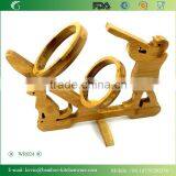 WR024/ 2015 Home Decor Wooden Wine Rack Wood Single Bottle Display Rack Professional Design Wine Rack FDA SGS LFGB thumbnail-2