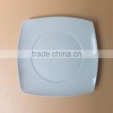 Cheap Bulk White Square Shape Porcelain Dinner Plate With Custom Printing Wholesale Ceramic Dinner Plate & Dish Stock thumbnail-3