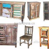 Recycle Wood Furniture Reclaimed Wood Collection ,INDUSTRIAL FURNITURE EXPORTER, Vintage Industrial Furniture. thumbnail-2