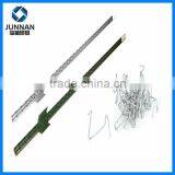 High quality 1.33lb/ft metal t bar fence post with plate for sale / best sales T post in alibaba