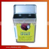 Small Metal Tin Boxes Hinged