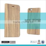 Wood Mobile Phone Flip Cover Case,flip cover stand wood case for iphone 6 / 6 plus