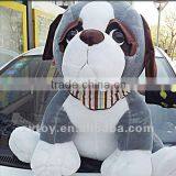 Cute Custom Plush Stuffed Life Size Dog Statues