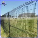 High Quality green curvy welded wire mesh for industrial zone