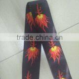 SGS 50*2mm Heat Transfer Flame Ukulel Belt / Guitar Strap thumbnail-1