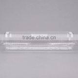 Clear Hinged Plastic Clamshell Food Container, Take Out Packaging Box for Cake, Cookie, Bread, Cheap Price thumbnail-2