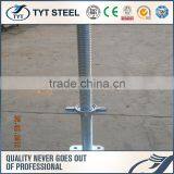 Easy Handle Screw Jack With Swivel Base Plate With CE Certificate