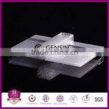 Width 600mm Roofing U-lock Four Wall Honeycomb Polycarbonate Sheet, Multiwall Polycarbonate Sheet/cellular pc Panel thumbnail-6