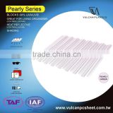 Solar Polycarbonate Sheet perfect for living organism (Pearly GREEN series)
