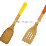 Eco-friendly Long Handle Spoon & Spatula-Bamboo Kitchen Tools Set thumbnail-2
