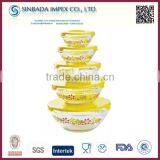 A8005D2 Daily Use Items, Eco-Friendly Colored Antique Glass Fruit Bowl thumbnail-1