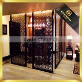 Home Decor Stainless Steel Decorative Metal Folding Screen Room Divider thumbnail-3