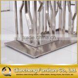 2017 High Quality Simple Style Marble Top Dining Table Set thumbnail-6