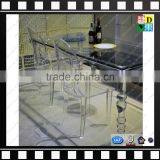 Cheap Square Acrylic Dining Table Set Transparent Table Setting Chinese From China Manufacturer thumbnail-5