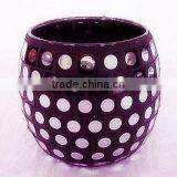 Customized China Professional Manufacturer Black Mosaic Vase Wholesale thumbnail-2