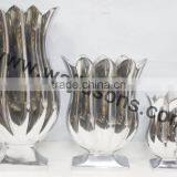 Very Pretty Metal Flowers Vase For Wedding And Party thumbnail-6