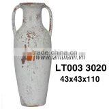 Vietnam Decorative Outdoor Ancient White Pottery For Wholesalers thumbnail-1