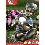 Art Work Resin Craft Decorations Garden Led Solar Light With Timer thumbnail-1