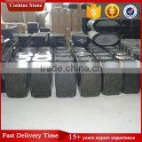 Beauty Blue Pearl Stone Cemetery Vase For Gravestone thumbnail-5