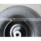 13inch 4.00-6 Metal Rim Air Pneumatic Wheel for Wheelbarrow thumbnail-4