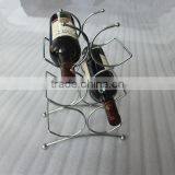 CHROME WINE RACK / METAL WINE RACK FOR 6 BOTTLES thumbnail-4