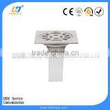 Square Design of Bathroom Brass Shower Drain thumbnail-1