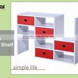 DIY Home Space Saver Holder Organizer Plastic Cubes Storage Box Shelf thumbnail-4