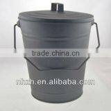 Kitchen Middle Matte Black Iron Bucket thumbnail-4