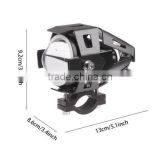 125W U5 U7 LED Motorcycle ATV Bike Spot Fog Light Driving Headlight PC thumbnail-4