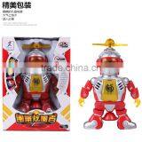 L00155 2017 Hot Sale Kids Plastic Toys Super Robot Soldier Powerful Rotary Function Music With Light thumbnail-6