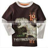Autumn Printed Kids t Shirts Long Sleeve Round Neck Fashionable Popular thumbnail-1
