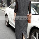 Latest Women Long Maxi Pencil Skirt Design, Latest Lady Design Skirt and Blouse and Tops Set thumbnail-2
