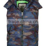 ALIKE 2014 New Design Men's Camo Cotton Fill Waistcaot /camo Waistcoat thumbnail-1