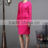 Fashion Ladies Skirt Suits Custom Women Suit WM36 thumbnail-3