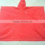 Kids 100% PVC Red Poncho thumbnail-1
