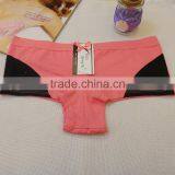 Color Block With Applique Wholesale Hot Teen Gilrs Panties Stock Active Women Boxer Underwear thumbnail-6