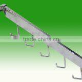 Metal Waterfall Powder Coating Wall System Post 5 Hooks Faceout Slatwall Bracket thumbnail-6