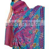 Surat Printed Designer Styles Saree thumbnail-1